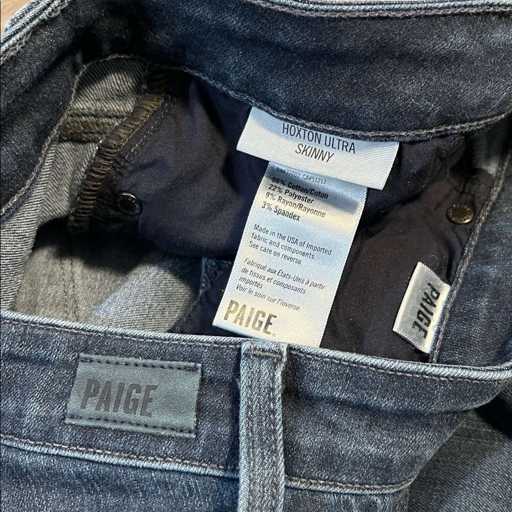 Paige Denim Hoxton Ultra Skinny Jeans - Picture 8 of 8